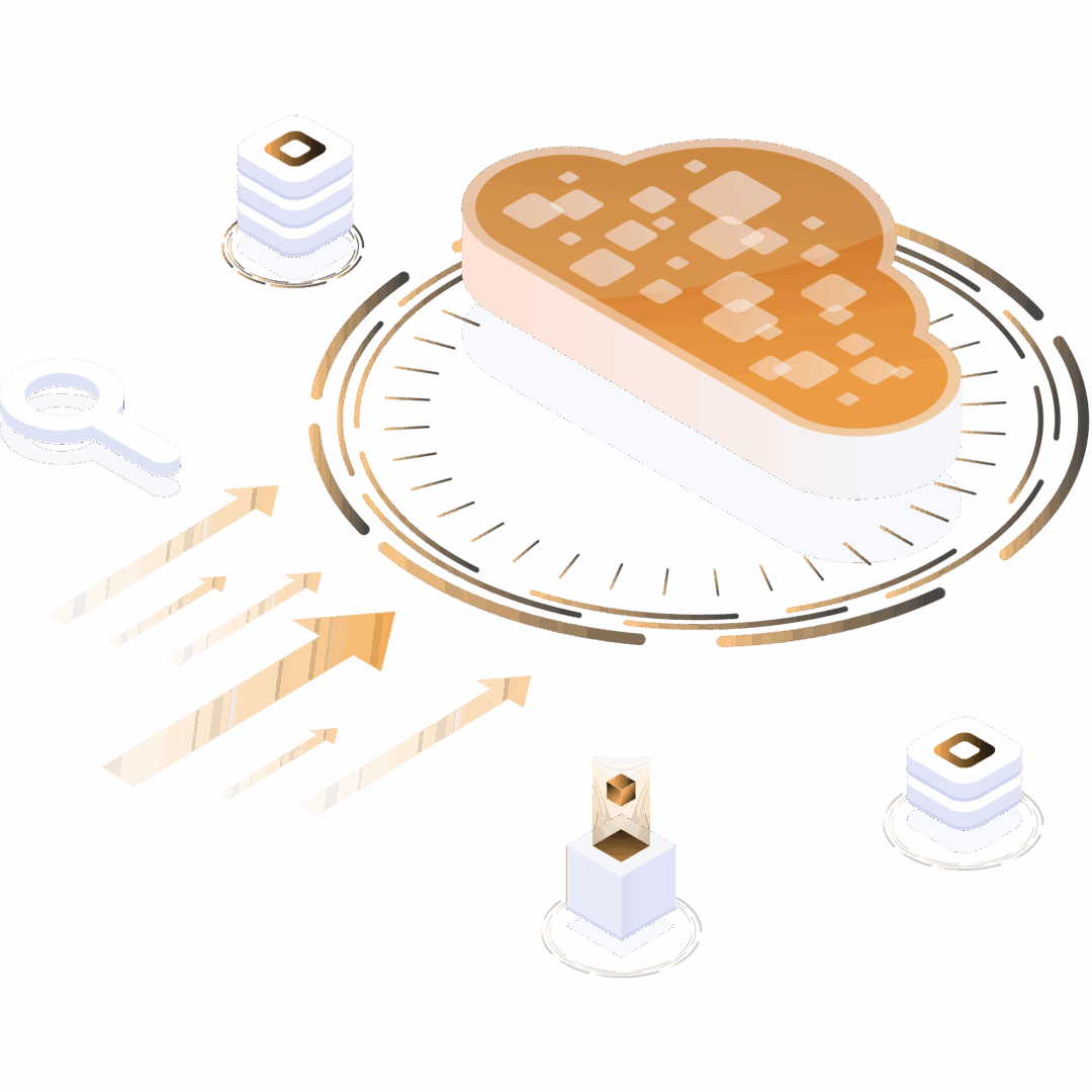 Generic cloud illustration