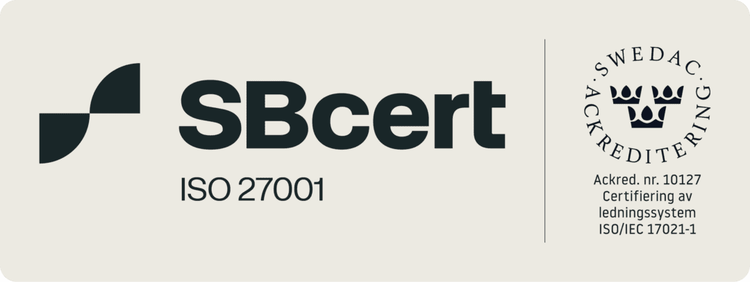 ISO 27001 certificate