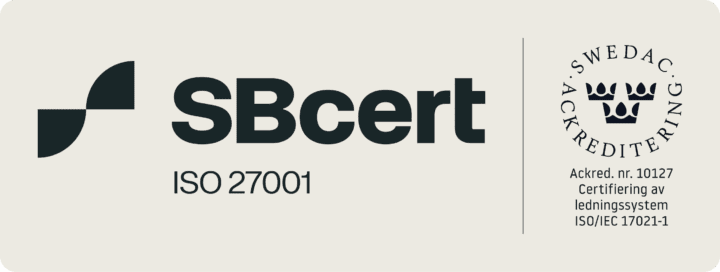 ISO 27001 certificate