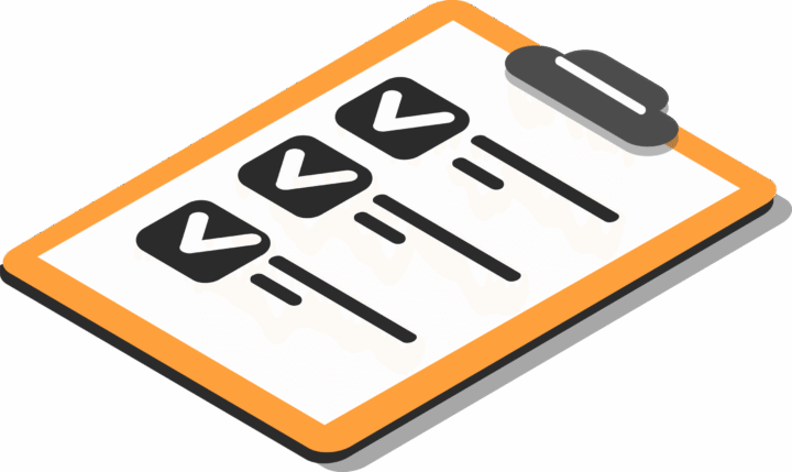 Illustration of a checklist
